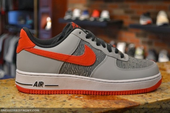 Nike air force 1 all over print outlet red