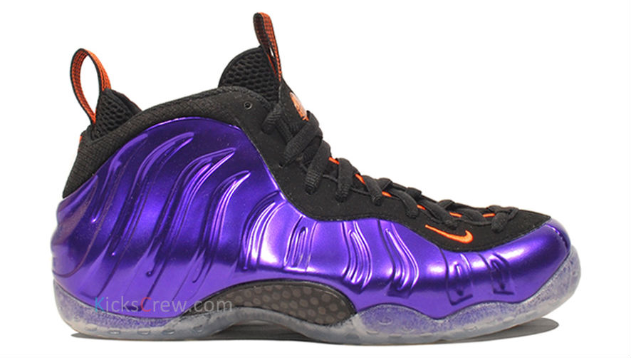 Purple and gold store foamposites