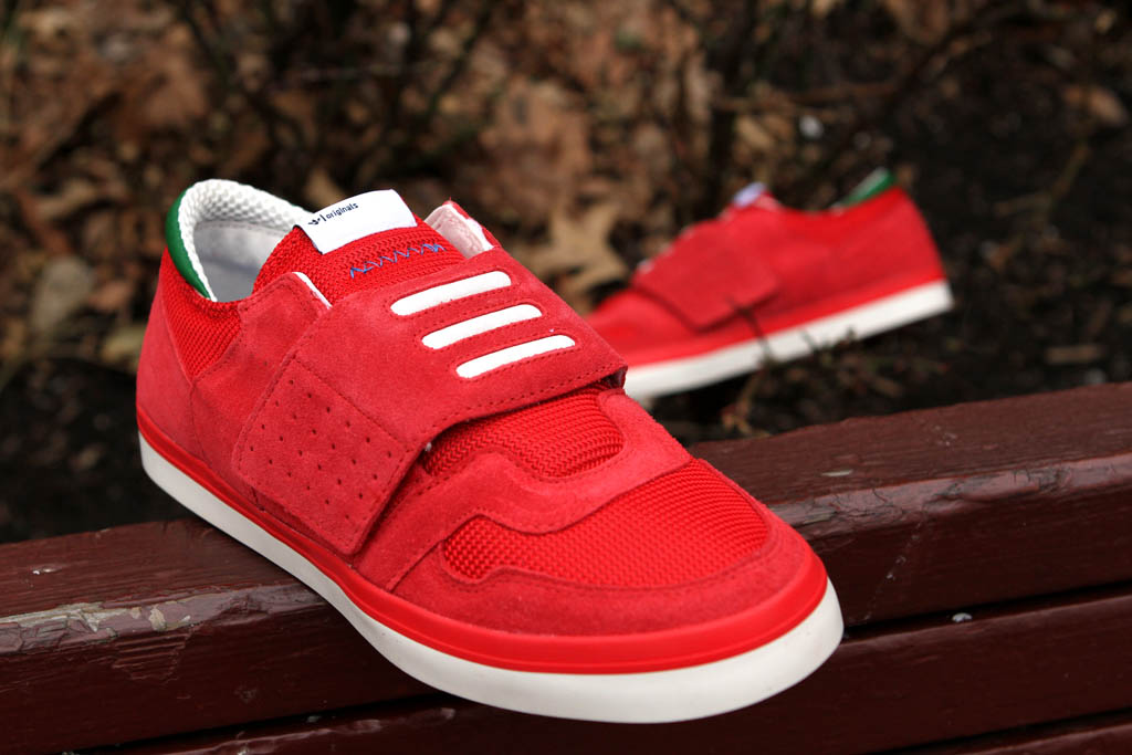 adidas Originals Blue - Hardland Lo Red (3)