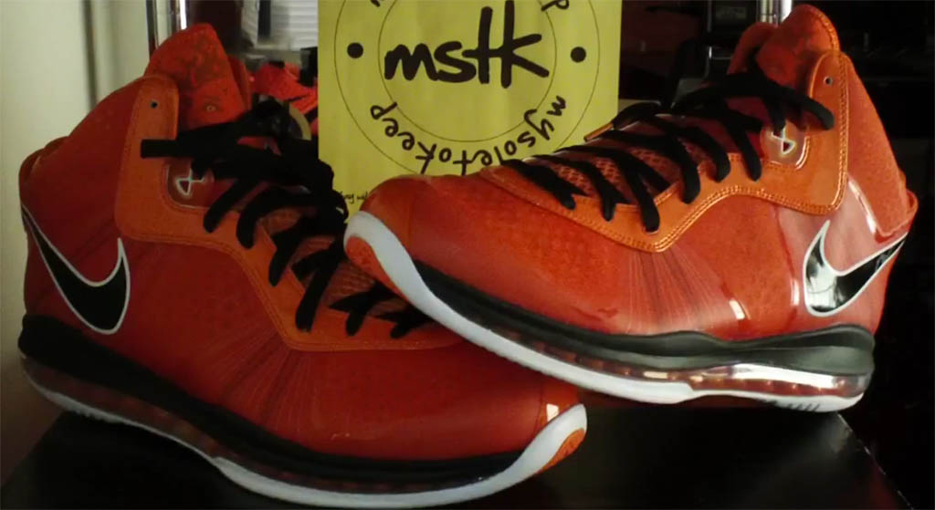 Lebron store 8 orange