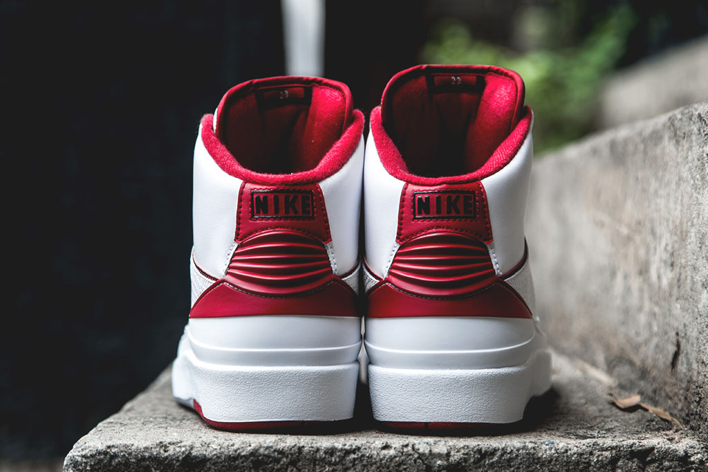 Air Jordan II 2 White/Red 385475-102  (3)