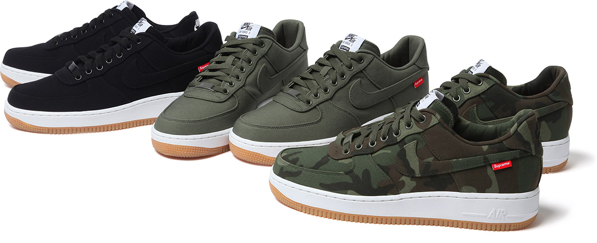 Nike x supreme air force 1 release outlet date