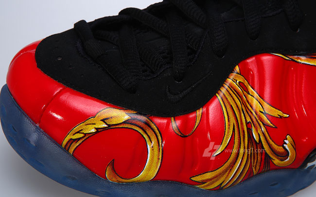 nike air foamposite one supreme red