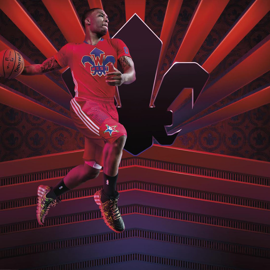 adidas in the Quarter All-Star Appearance Schedule