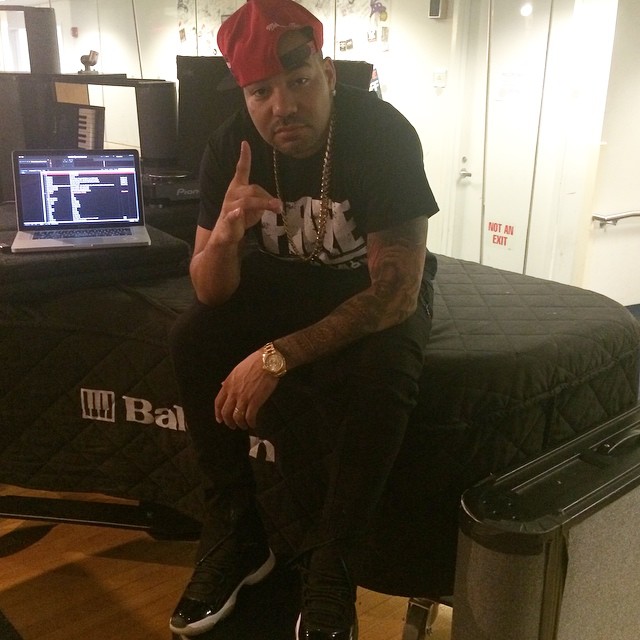 DJ Envy wearing Air Jordan VI 6 Space Jam