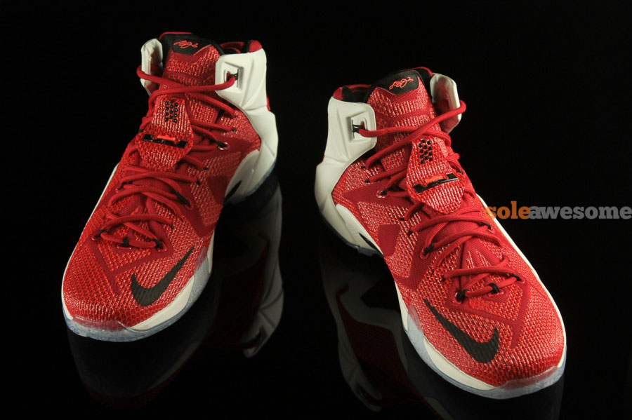 Nike LeBron XII 12 Lion Heart Red/White 684593-601 (3)
