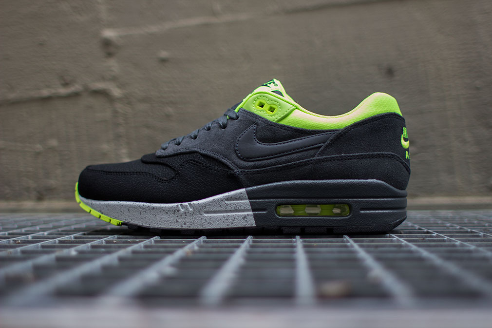 Air max 1 premium black clearance anthracite