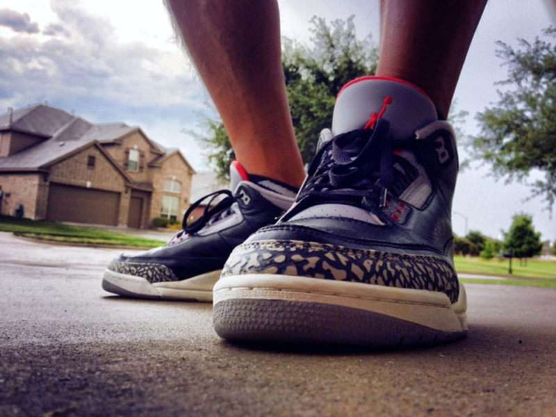 Spotlight // Forum Staff Weekly WDYWT? - 8.17.13 - Air Jordan III 3 Retro Black Cement by Tito_Deo