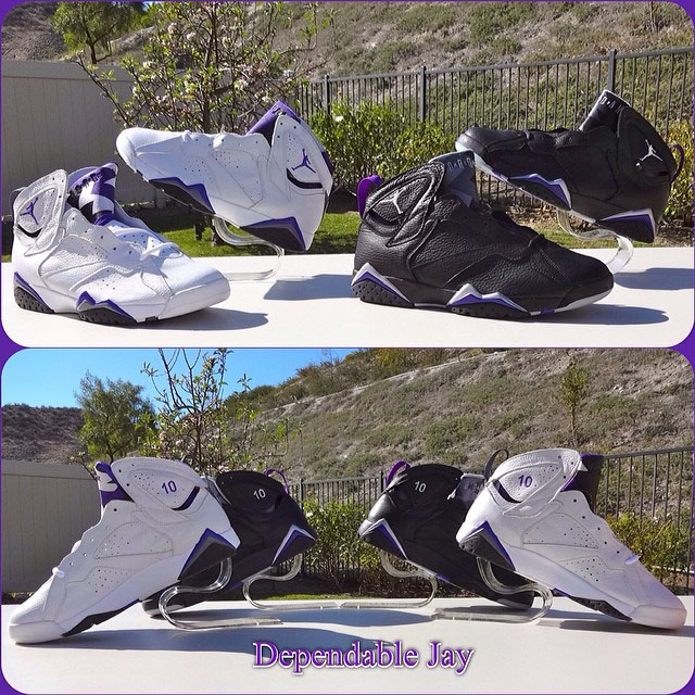 Mike Bibby Air Jordan 7 PE Collection