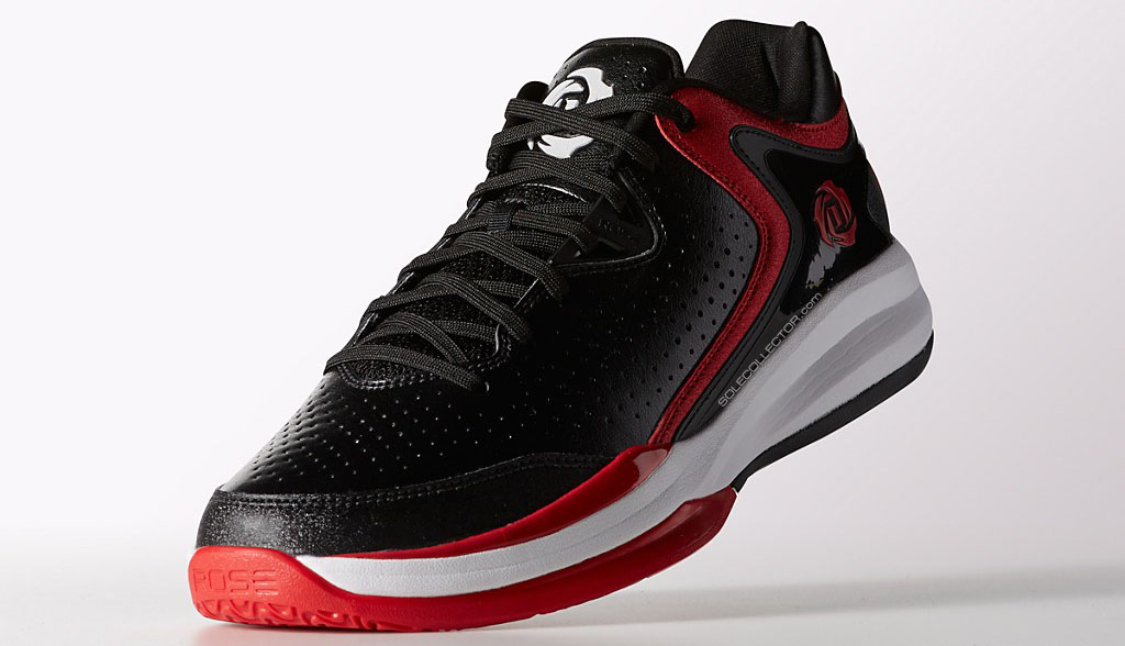 adidas D Rose Englewood III - Black/Red (4)