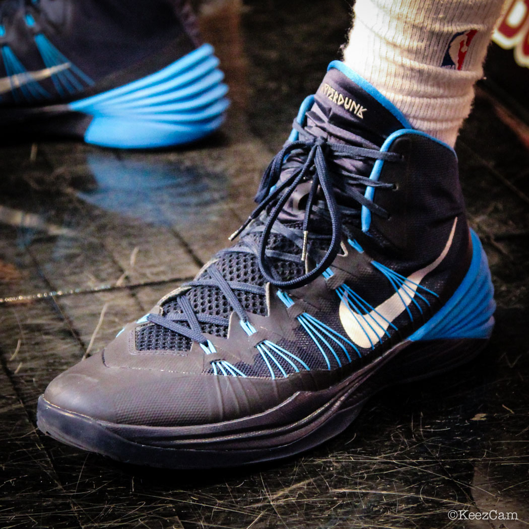 Bernard James wearing Nike Hyperdunk 2013