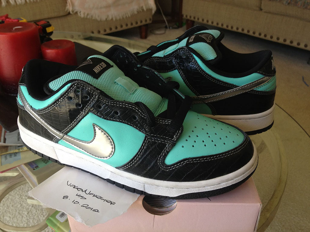 Pickups of the Week // Nike SB Dunk Low Tiffany by jokemjokester