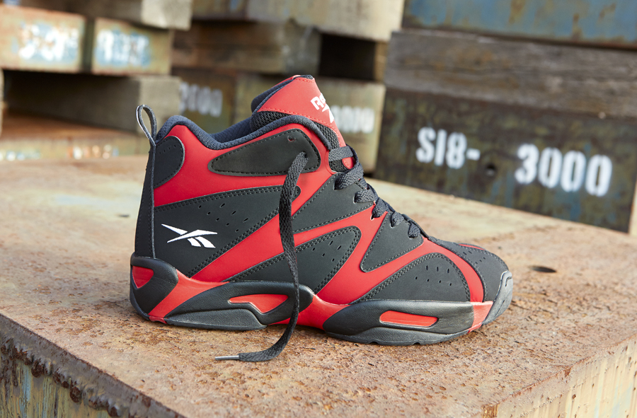 Reebok kamikaze cheap red and black