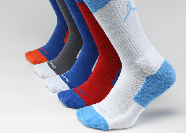 New Air Jordan Dri-FIT Crew Socks 