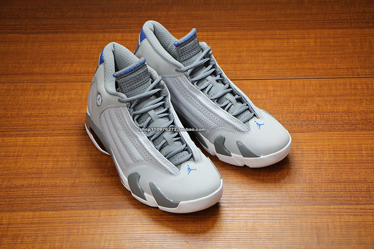 Air jordan 14 sport blue sale