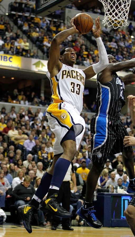 Danny  Granger wearing Nike Zoom Hyperenforcer