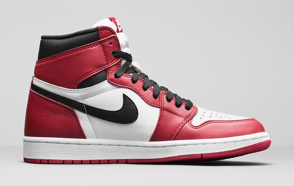 1984 retro air jordan 1's in red