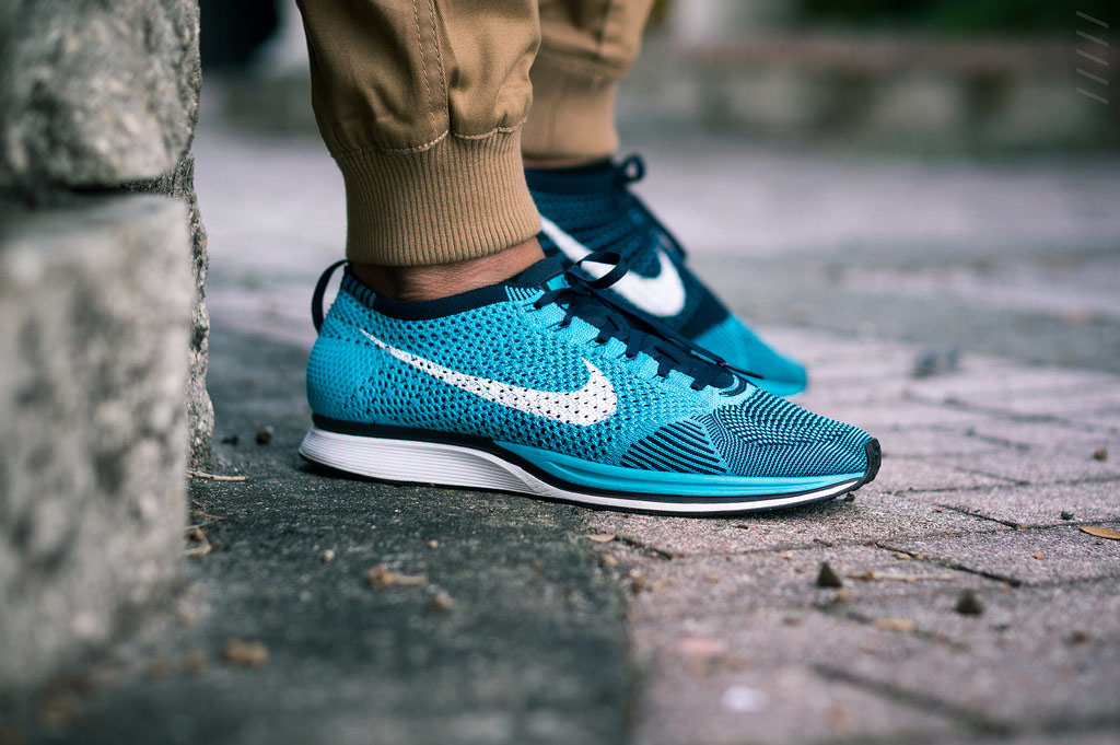 niwreig in the 'Chlorine' Nike Flyknit Racer