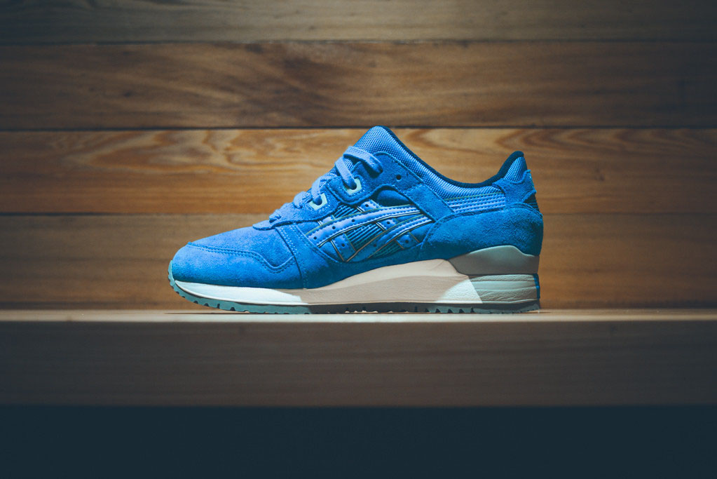 asics gel lyte iii blue suede