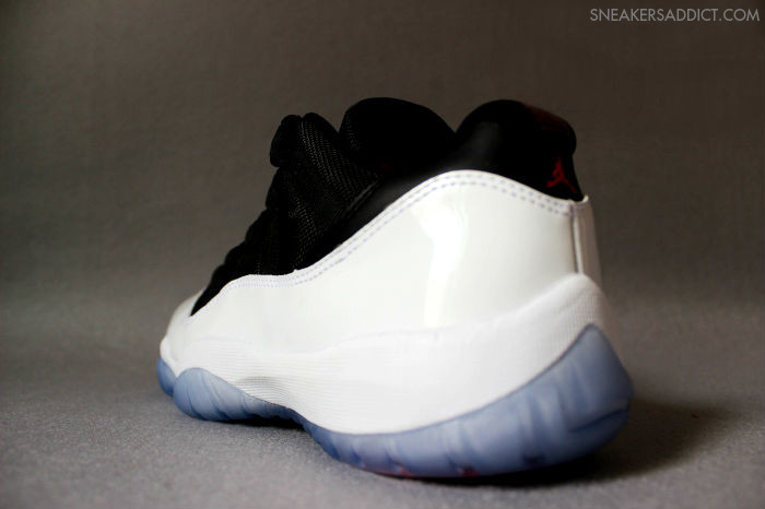 Air Jordan XI (11) Low Retro White/ Black - True Red 2013 