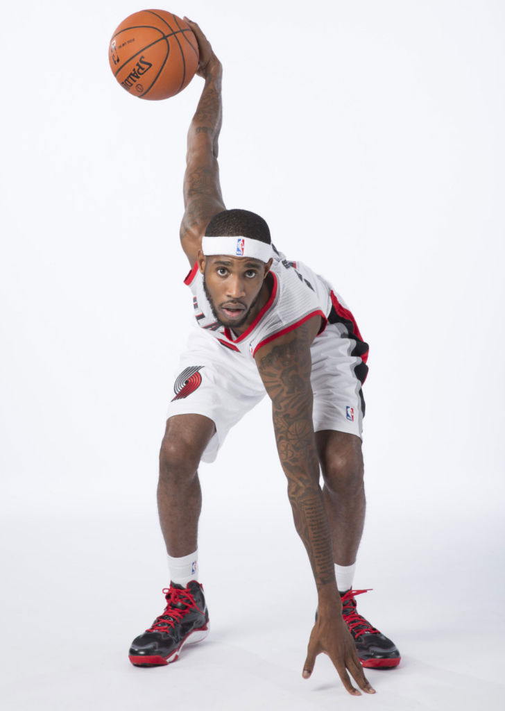 Will Barton wearing Under Armour Anatomix Spawn PE