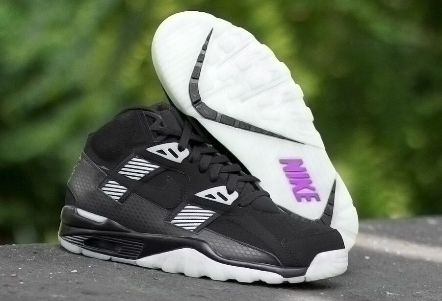 black and gray bo jackson sneakers