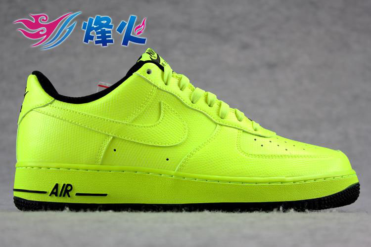 highlighter air force ones