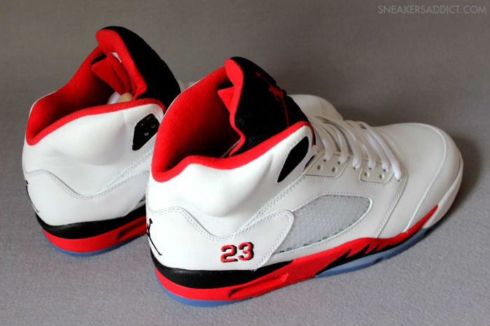 air jordan retro 5 fire red 2013