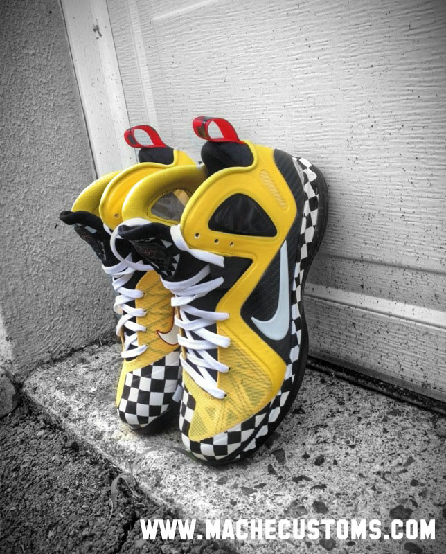 Nike LeBron 9 P.S. Elite Taxi Cab Confessions by Mache Custom Kicks (5)