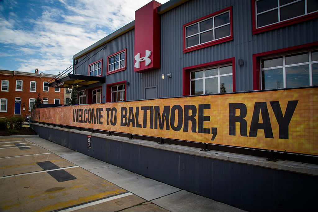 Raymond Felton Visits Under Armour Campus & Brandhouse (1)