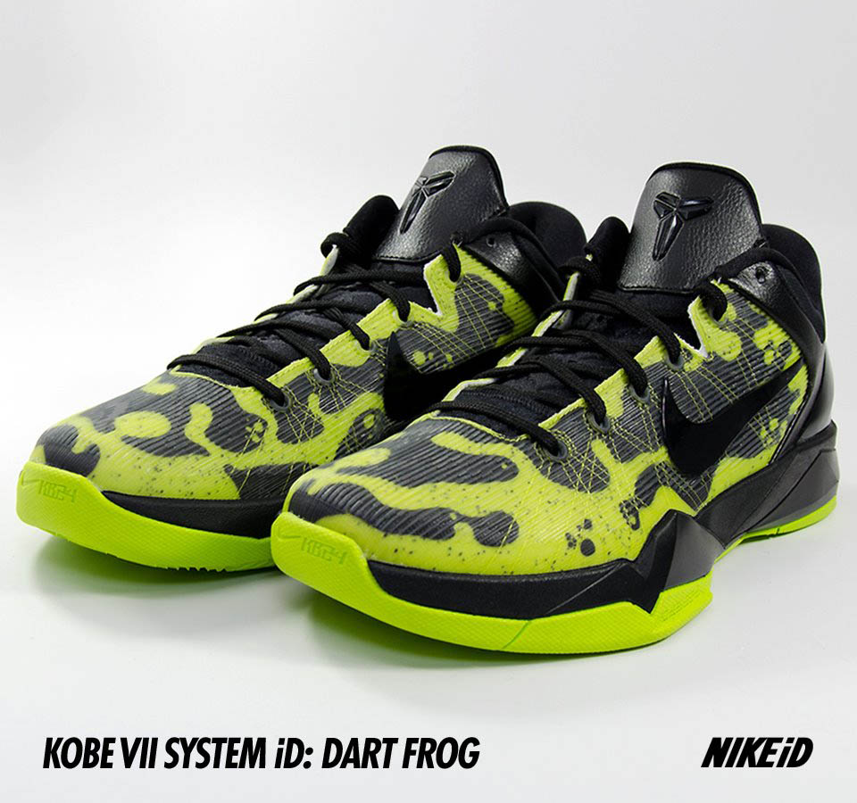 Nike Kobe VII System NIKEiD Poison Dart Frog (4)