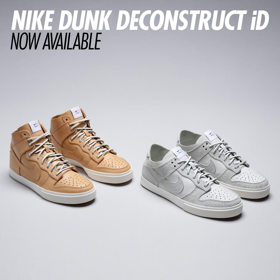 Nike Id Dunk Deconstruct High And Low Now Available Sole Collector