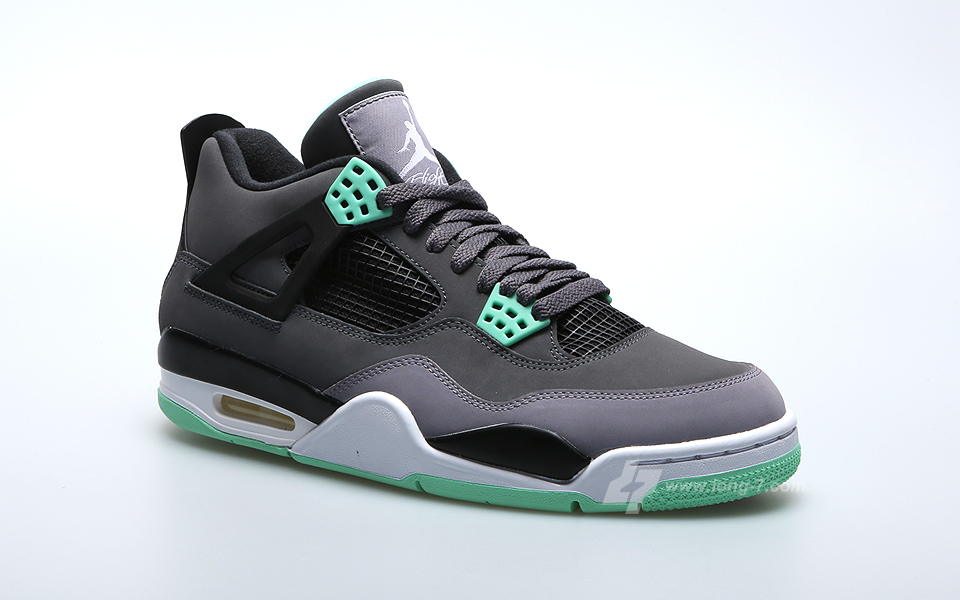 nike air jordan 4 retro green glow