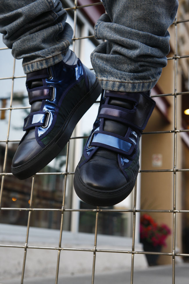 raf simons velcro high