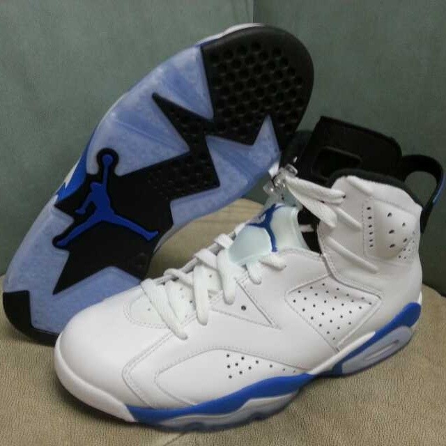 jordan retro 6 sport blue