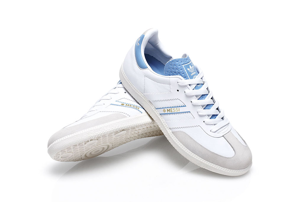 light blue adidas samba