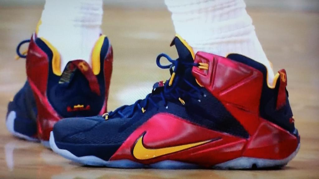 lebron 12 red and blue