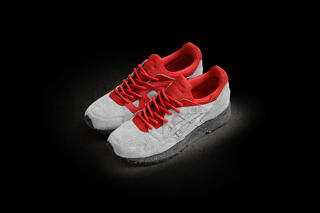 asics gel lyte 5 rouge et blanche