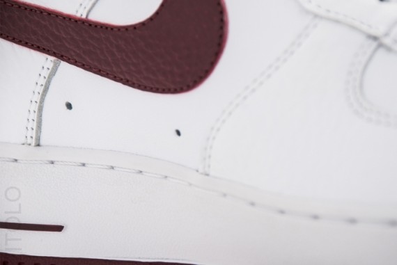 Nike Air Force 1 '07 LV8 'White Night Maroon