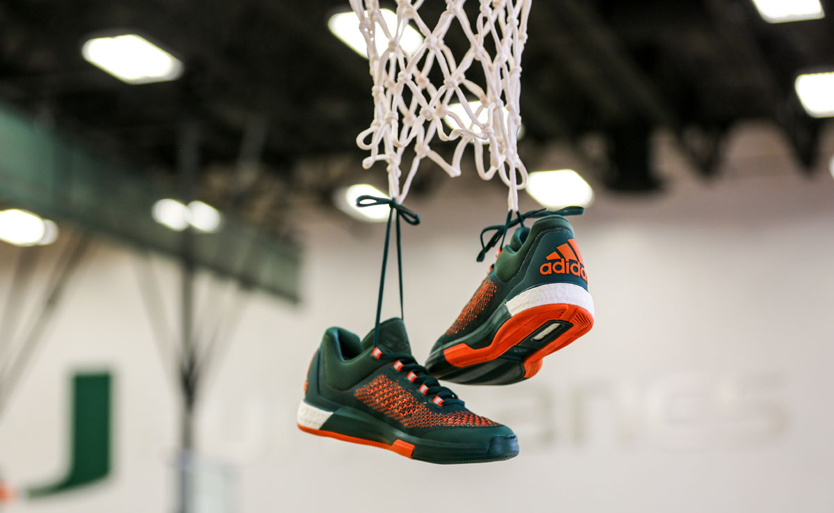 miami hurricanes basketball shoes