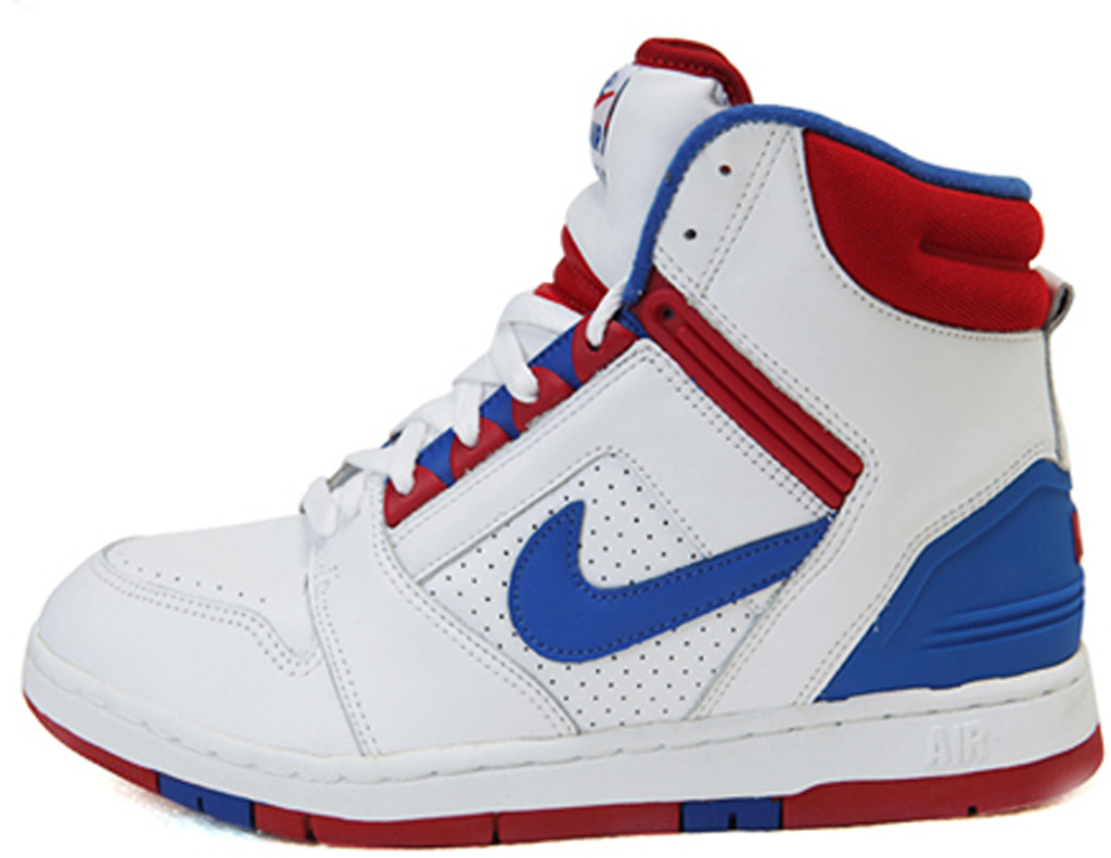 nike air force 2 red white blue