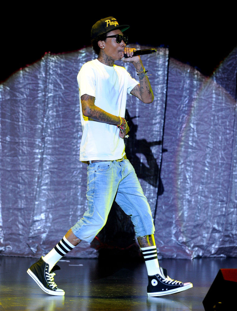 20 Photos Of Wiz Khalifa Wearing Converse Sneakers | Sole Collector