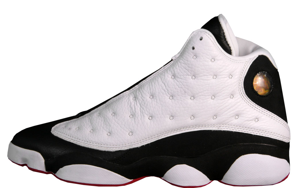 Mens Air Jordan Retro 12 Black White Point shoes