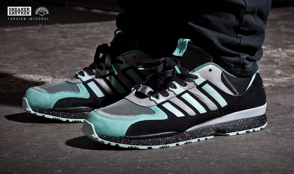 Sneaker Freaker x adidas Consortium Torsion Integral on-foot