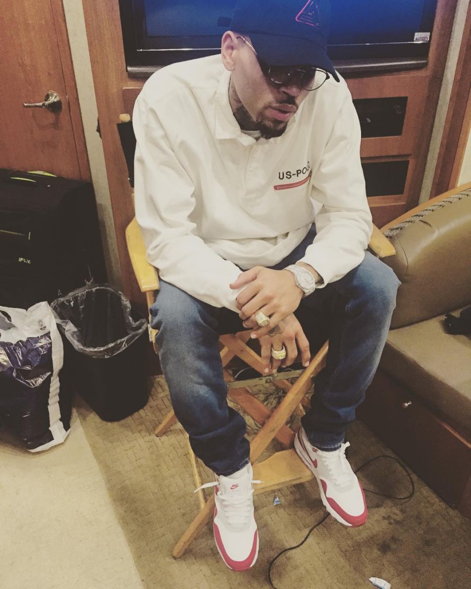 celebrities wearing air max 90