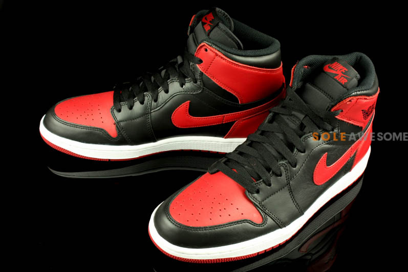 jordan 1 retro black and red