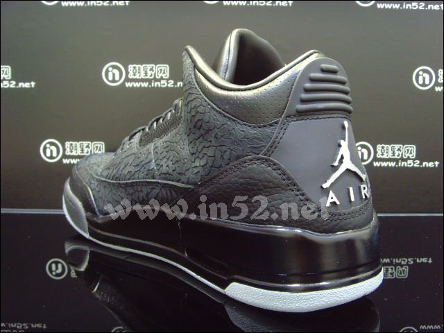 Air Jordan 3 III Black Flip 315767-001