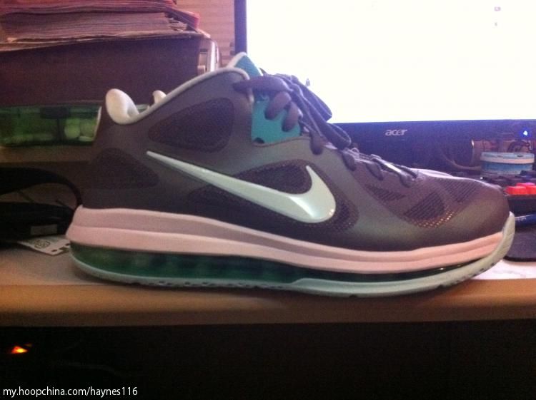 Nike LeBron 9 IX Low Easter Shoes Mint Candy 510811-001 (6)