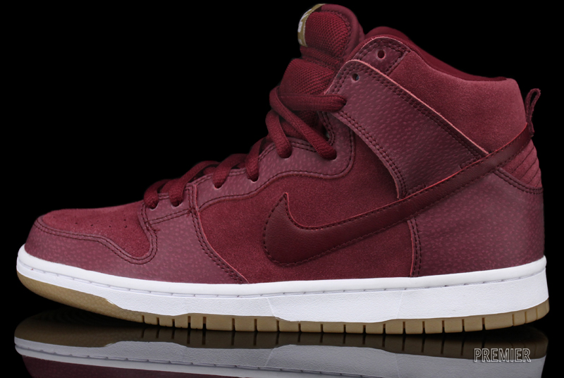 Nike SB Dunk High Pro - Team Red / Filbert | Sole Collector