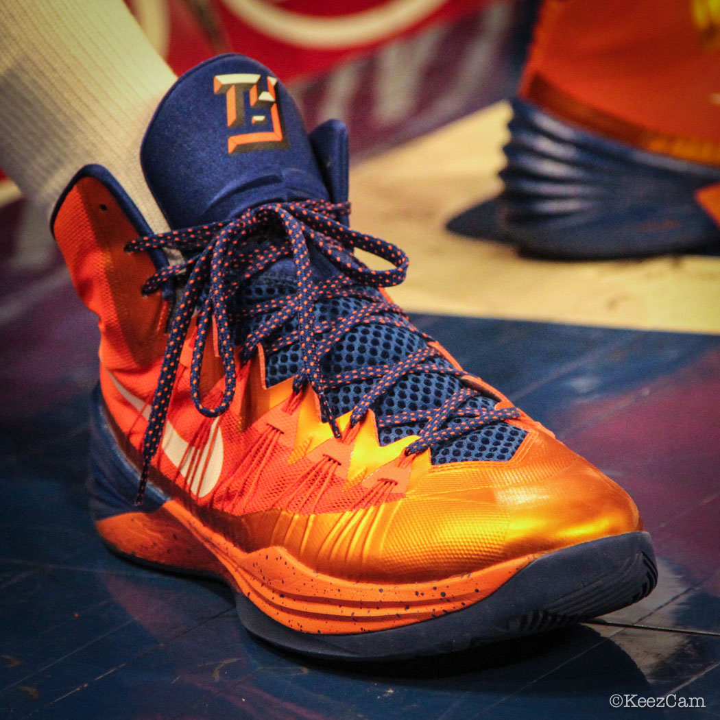 Tyson Chandler wearing Nike Hyperdunk 2013 PE (2)